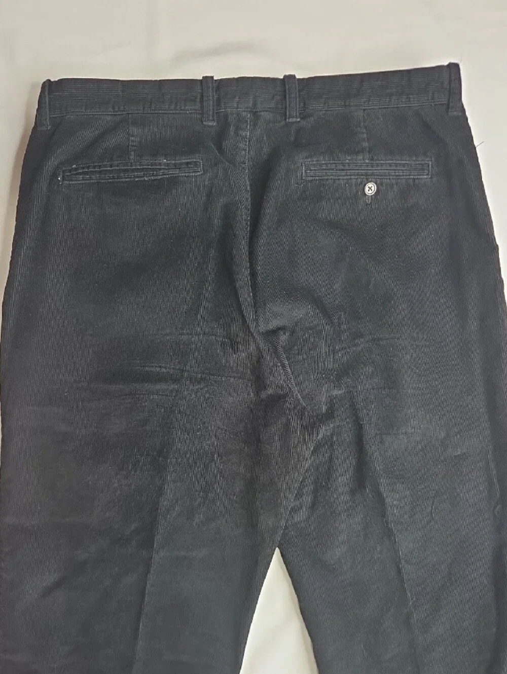J. Crew Men's Black Corduroy Trousers